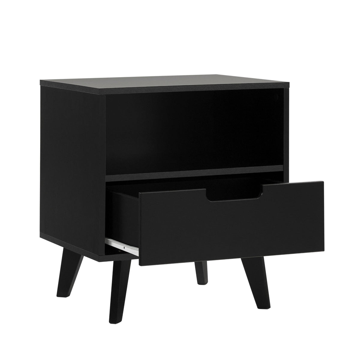 Sloane Hans Mid-Century Modern Angle-Leg Nightstand-Bedroom-Parc Decor