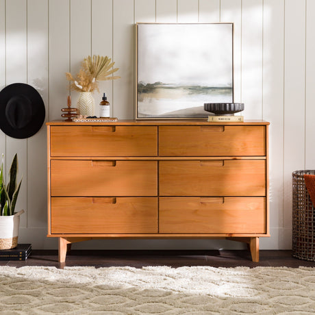 Sloane Mid Century Modern Solid Wood Dresser-Bedroom-Parc Decor