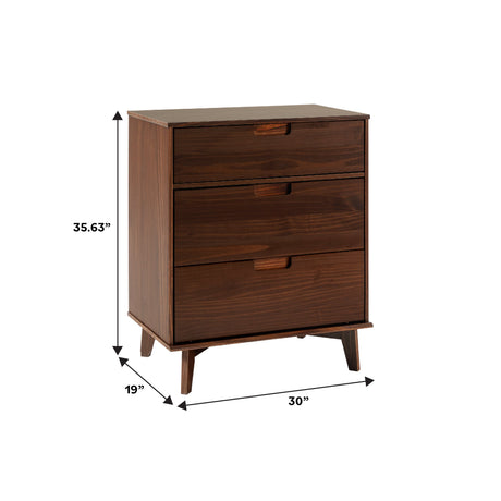 Sloane Mid Century Modern Solid Wood Dresser-Bedroom-Parc Decor