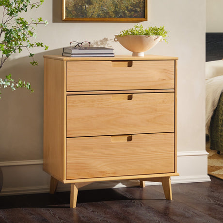 Sloane Mid Century Modern Solid Wood Dresser-Bedroom-Parc Decor