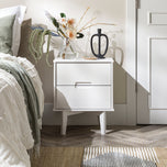 Sloane Mid Century Modern Solid Wood Nightstand
