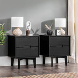 Sloane Mid Century Modern Solid Wood Nightstand