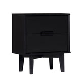 Sloane Mid Century Modern Solid Wood Nightstand-Bedroom-Parc Decor