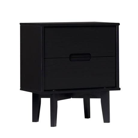 Sloane Mid Century Modern Solid Wood Nightstand-Bedroom-Parc Decor