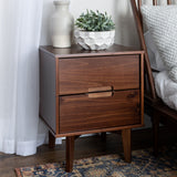 Sloane Mid Century Modern Solid Wood Nightstand-Bedroom-Parc Decor