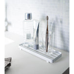 Slotted Bathroom Tray - Steel