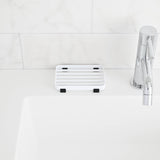 Slotted Soap Tray - Steel