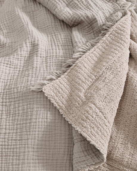 Snug Muslin Throw-Throws-Parc Decor