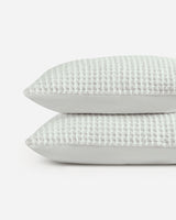 Snug Waffle + Bamboo Viscose Sham Set