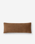 Snug Waffle Lumbar Pillow