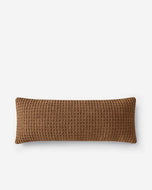 Snug Waffle Lumbar Pillow