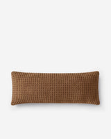 Snug Waffle Lumbar Pillow-Pillows-Parc Decor