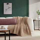 Snug Waffle Lumbar Pillow-Pillows-Parc Decor