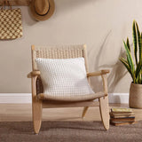 Snug Waffle Throw Pillow-Pillows-Parc Decor