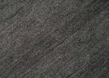Solid Charcoal Woolen Hand Tufted contemporary area Rug