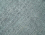 Solid Gray Hand knotted Modern look Custom Made wool Area Rug