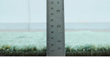 Solid Green Hand knotted Contemporary Custom Made wool Area Rug