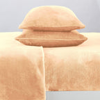 Solid Jewel-Toned Plush Sheet - Velvet Luxe Collection