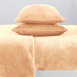 Solid Jewel-Toned Plush Sheet - Velvet Luxe Collection