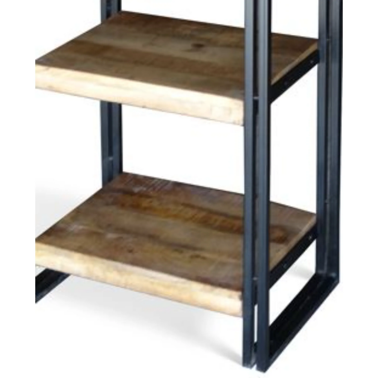 Solid Mango Wood Tall Bookcase-Bookcases-Parc Decor