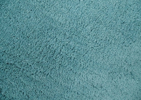 Solid Plush and Soft 3x5, 4x6 and 5x7 Hand Woven Shag Teal Area Rug