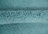 Solid Plush and Soft 3x5, 4x6 and 5x7 Hand Woven Shag Teal Area Rug