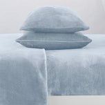 Solid Plush Sheet - Velvet Luxe Collection