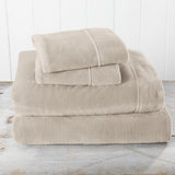 Solid Plush Sheet - Velvet Luxe Collection