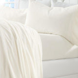 Solid Plush Sheet - Velvet Luxe Collection