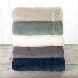 Solid Plush Sheet - Velvet Luxe Collection