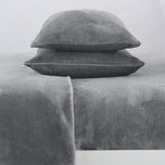 Solid Plush Sheet - Velvet Luxe Collection