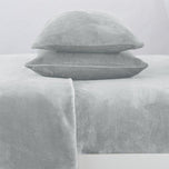 Solid Plush Sheet - Velvet Luxe Collection