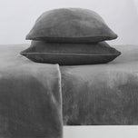 Solid Plush Sheet - Velvet Luxe Collection
