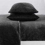 Solid Plush Sheet - Velvet Luxe Collection