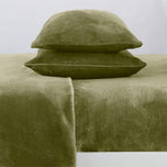 Solid Plush Sheet - Velvet Luxe Collection
