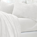 Solid Plush Sheet - Velvet Luxe Collection