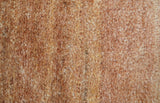 Solid Rust Hand knotted Contemporary Custom Made wool Area Rug