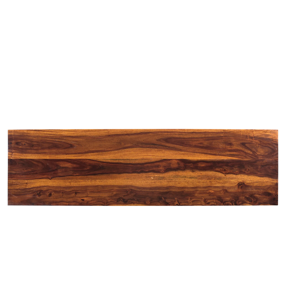 Solid Sheesham Wood Bench-Bench-Parc Decor