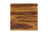 Solid Sheesham Wood Cube Table-coffee table-Parc Decor