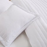 Solid Striped Quilt - Virginia Collection