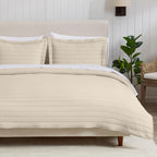Solid Striped Quilt - Virginia Collection