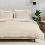 Solid Striped Quilt - Virginia Collection