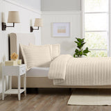 Solid Striped Quilt - Virginia Collection