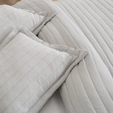 Solid Striped Quilt - Virginia Collection