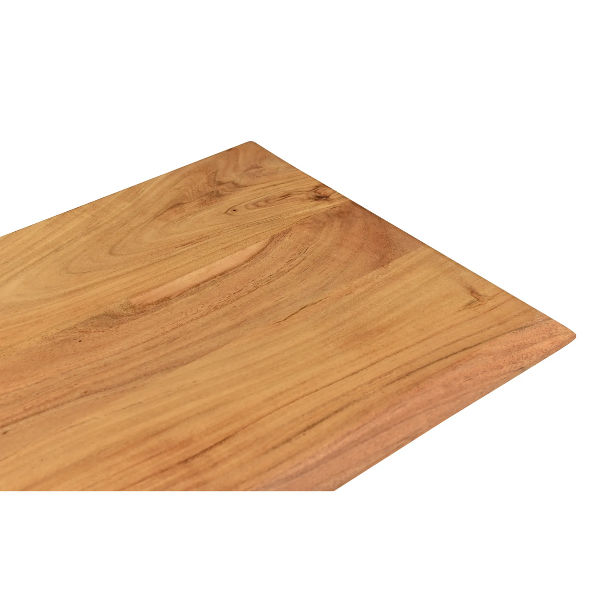 Solid Wood Angled Leg Dining Table - 80 Inch-Dining Table-Parc Decor