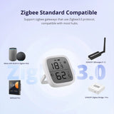 SONOFF Zigbee LCD Display Smart Temperature Humidity Sensor-温湿度传感器-Parc Decor