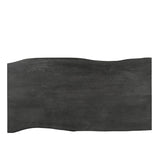 Sparrow Solid Wood Coffee Table - Gray-coffee table-Parc Decor