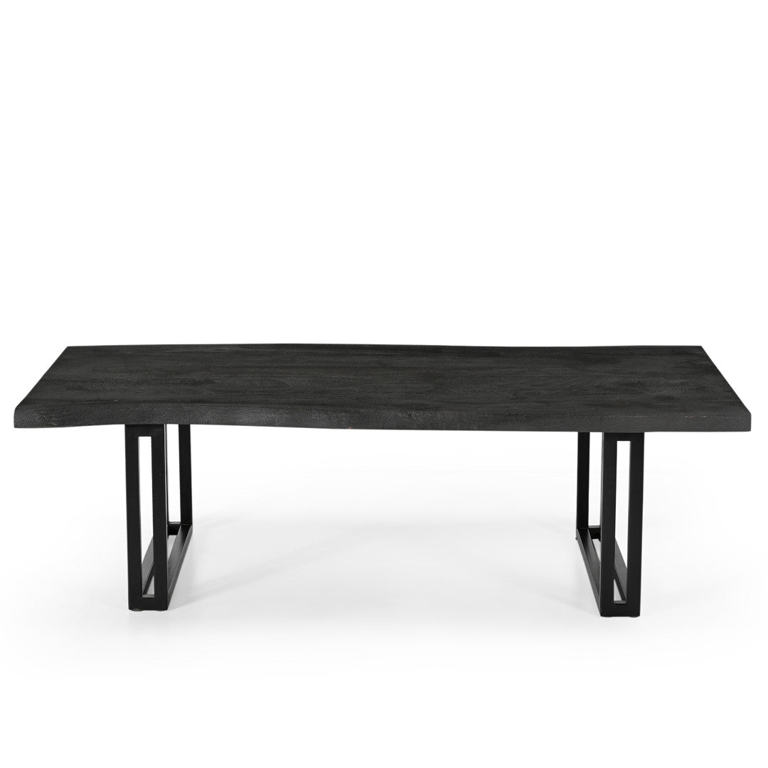 Sparrow Solid Wood Coffee Table - Gray-coffee table-Parc Decor