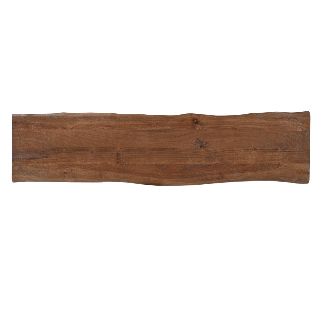 Sparrow Solid Wood Console Table - Brown-CONSOLE TABLE-Parc Decor