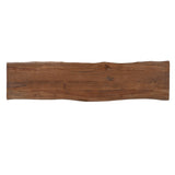 Sparrow Solid Wood Console Table - Brown-CONSOLE TABLE-Parc Decor